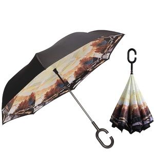 BAGAIL Double Layer Inverted Umbrella ☂